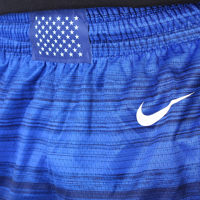 мужские синие шорты  Nike Basketball Shorts USA CQ0176-451 - цена, описание, фото 2